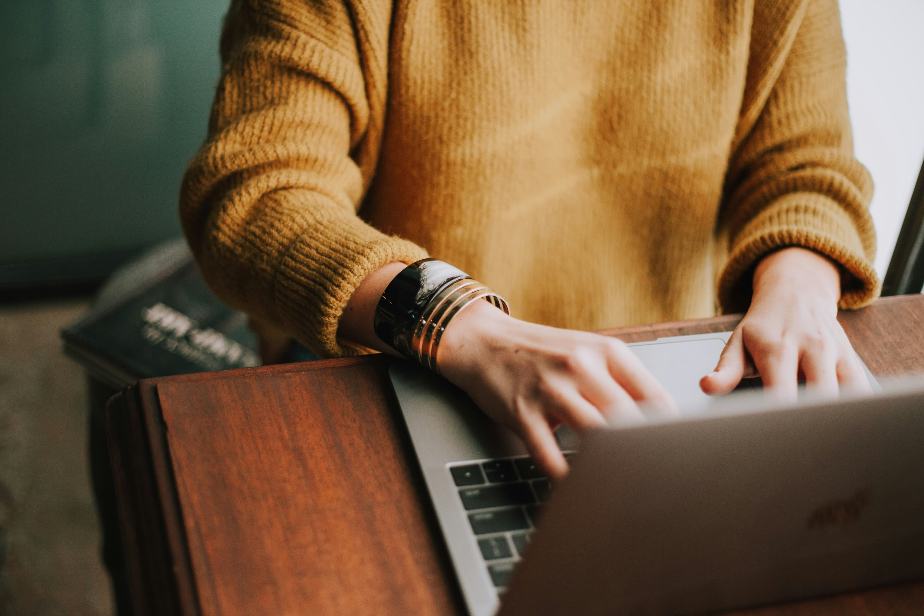 Business Woman Laptop
