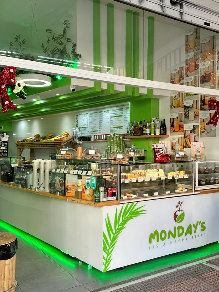 Monday’s στο Κέντρο Αθήνας