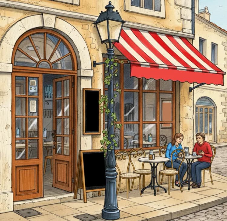 Cafe στο κέντρο Καλαμάτας